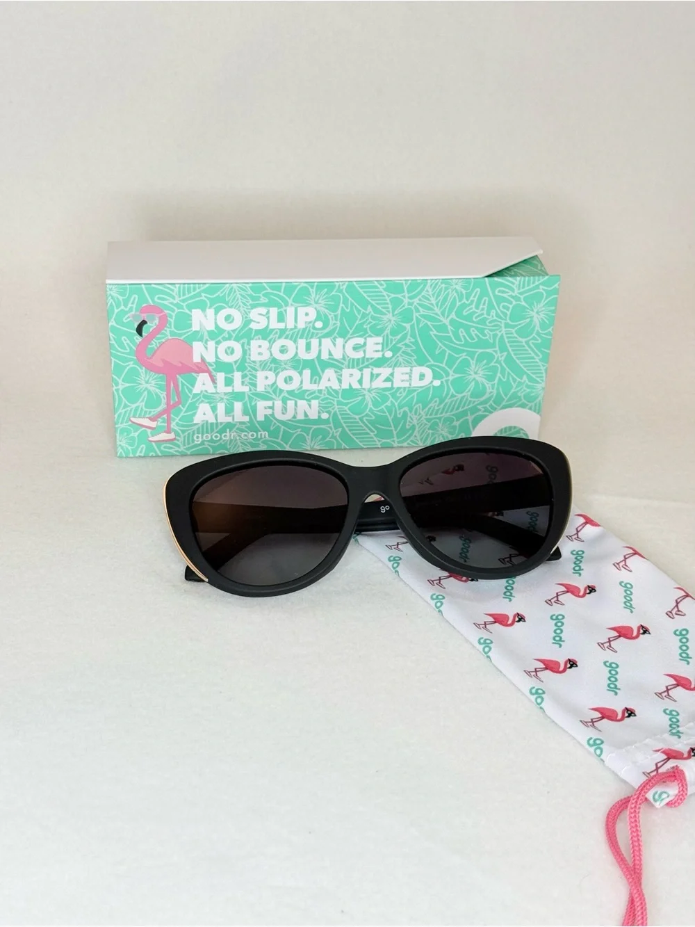 Goodr Breakfast Run to Tiffany’s Cat-Eye Sunglasses
